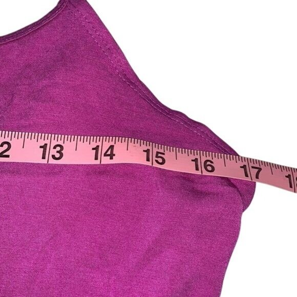 Fabletics Womens Magenta Halter Maxi Dress Medium - Picture 6 of 7